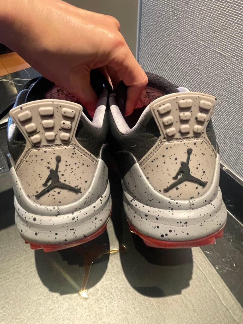 Jordan ゴルフシューズ ブラック/レッド