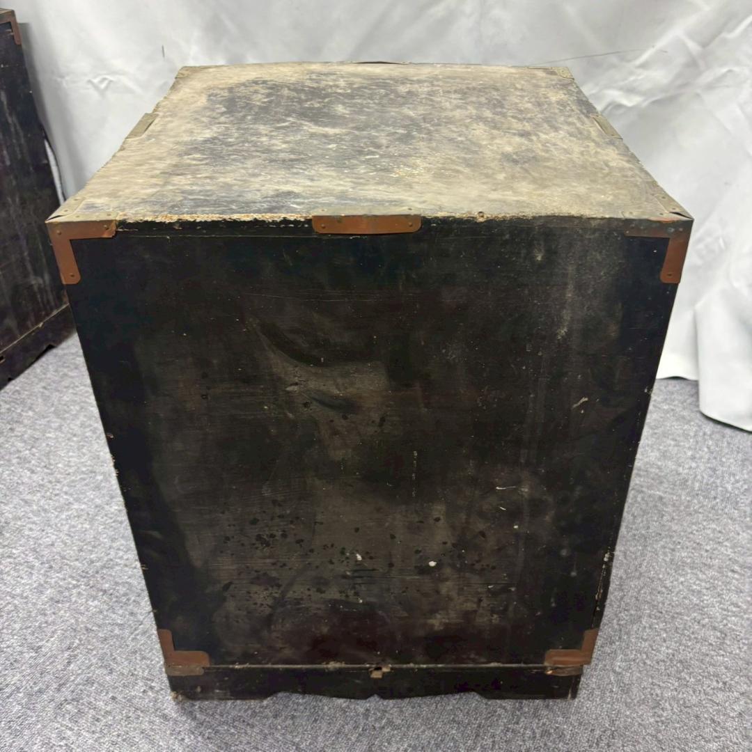 時代 行器 ほかい 漆塗 金蒔絵 日本美術 アンティーク 古道具 工芸品 ②