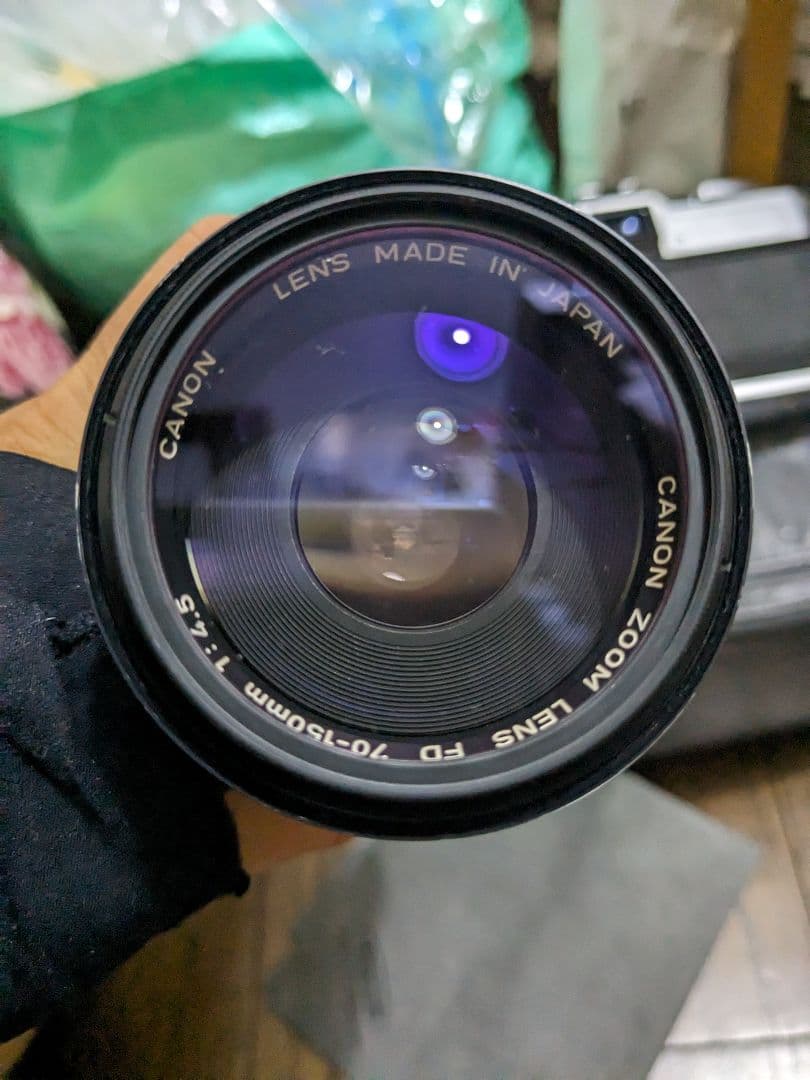 Canon FTb 十 canon zoom lens FD 70-150mm