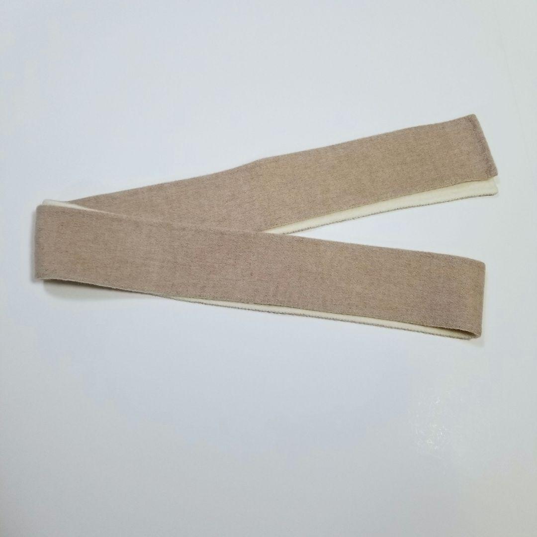 Demi-Luxe BEAMS ベルト付きリバーコート ベージュホワイト 38