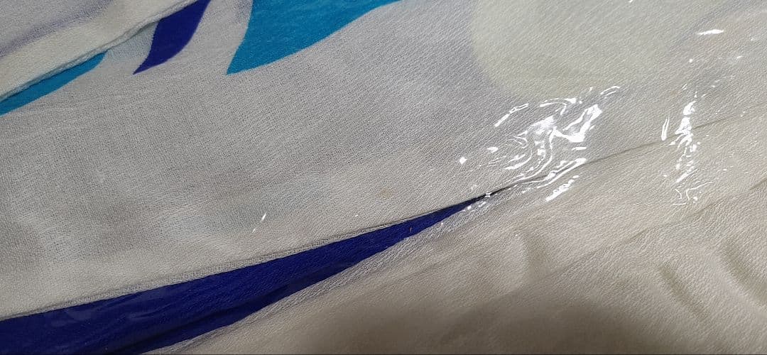 とん　鯉のぼり　ボンネル旭鯉　青8m単品　未使用品