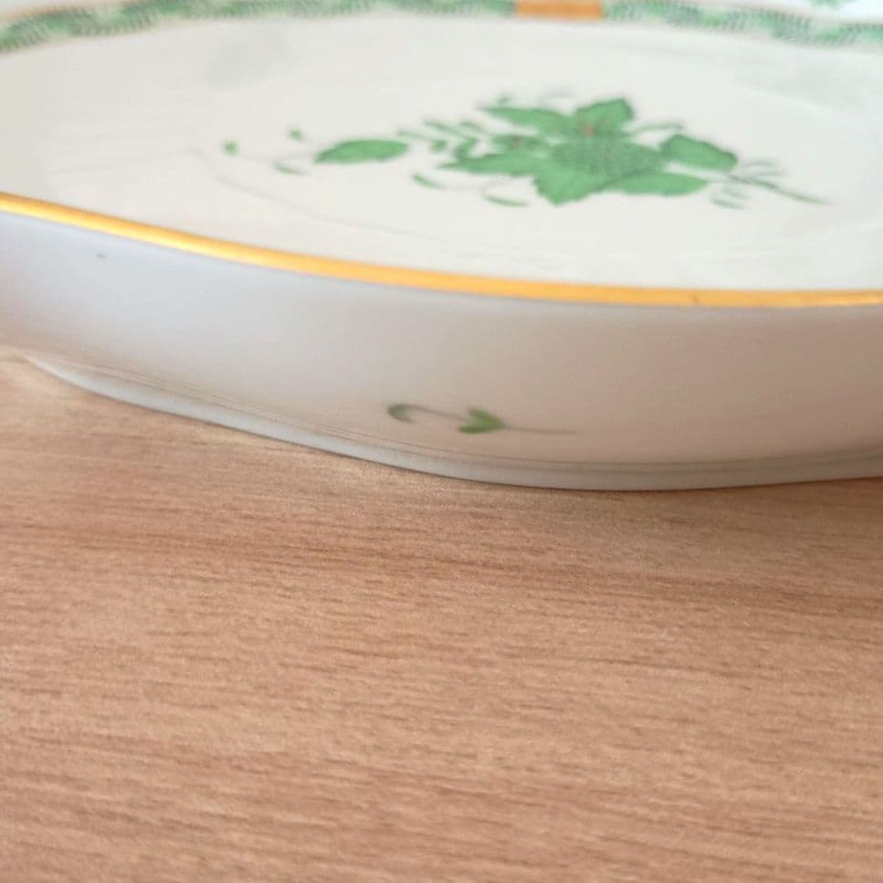 【新品未使用】ヘレンドオーバルディッシュ26㎝