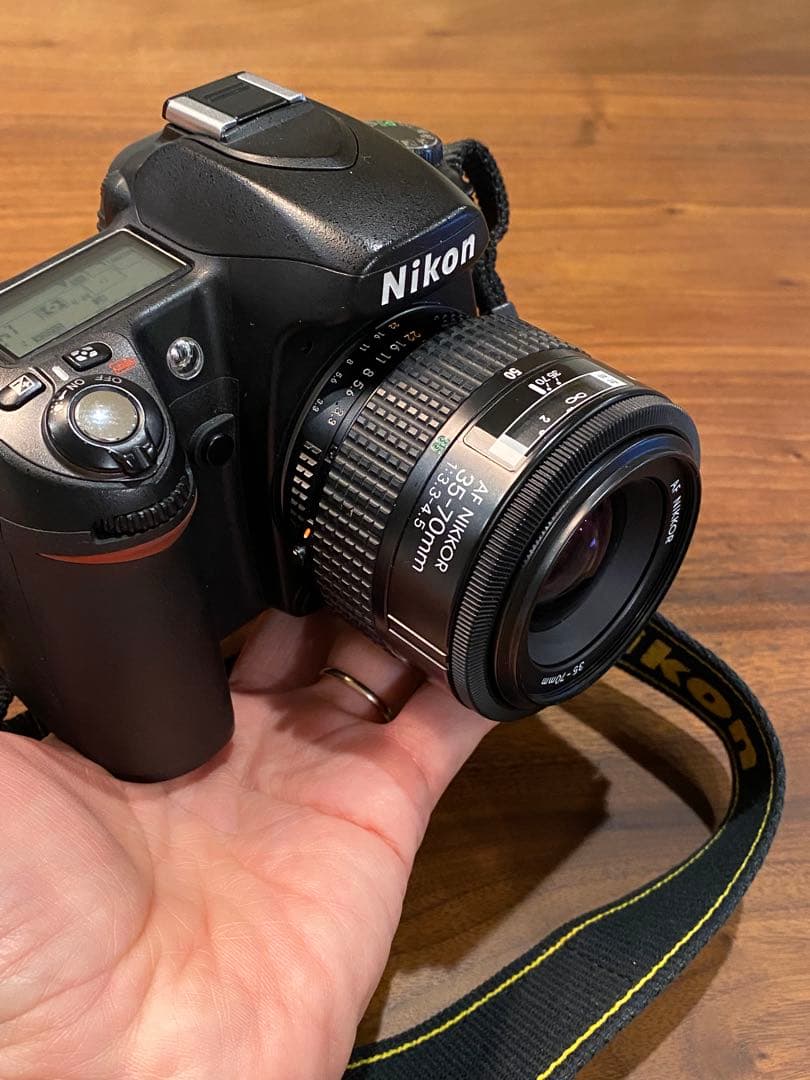 Nikon D80 CCDデジタル一眼 ニッコール　35-70レンズ付　動作品