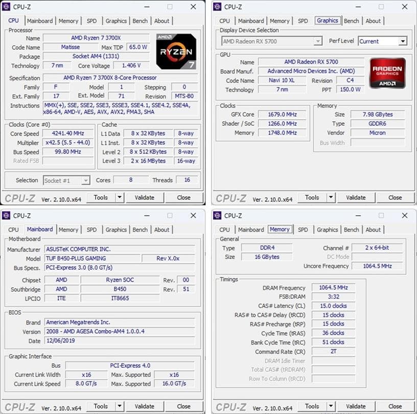 ゲーミングPC/Ryzen7 3700X/RX5700/SSD 1TB/送料無料