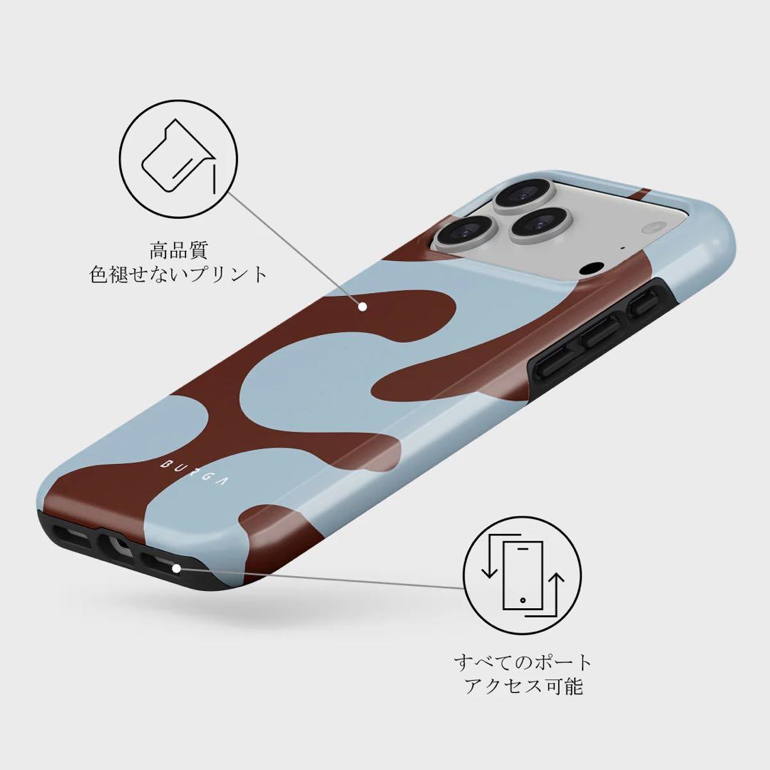 BURGA iPhone17proケース＋マグネティックリングホルダー