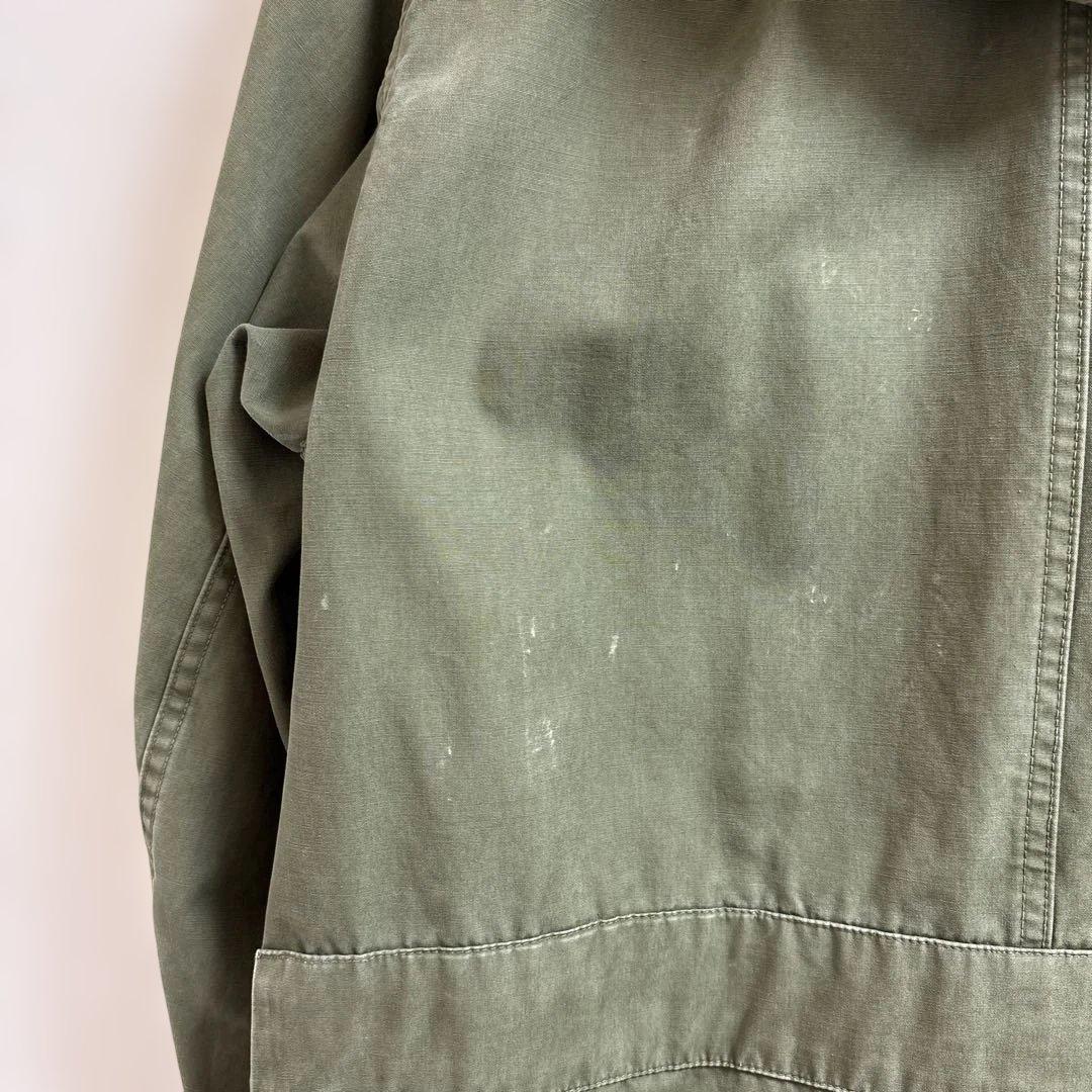 【希少】US.ARMY 40s M47 アルミジップ モッズコート S