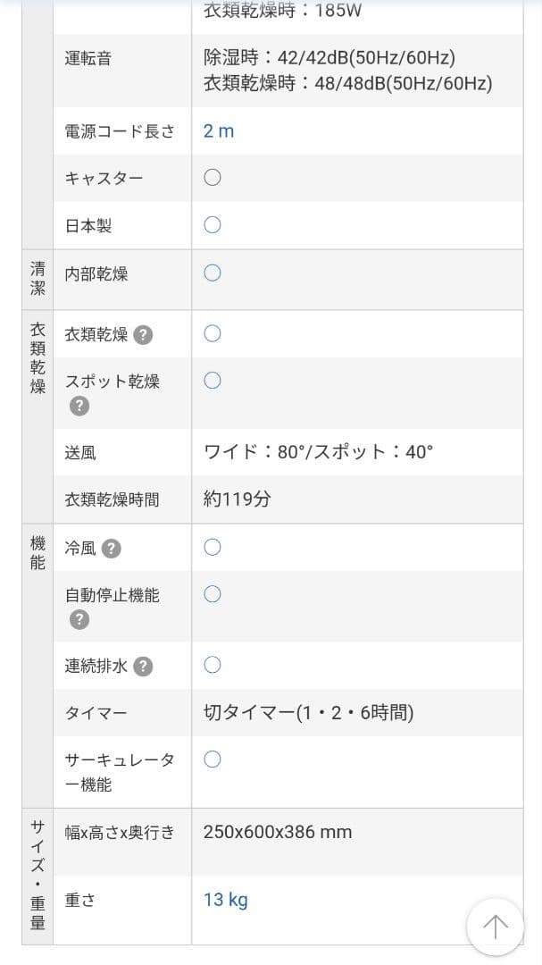 コロナ　冷風・衣類乾燥除湿機　CDM-1024