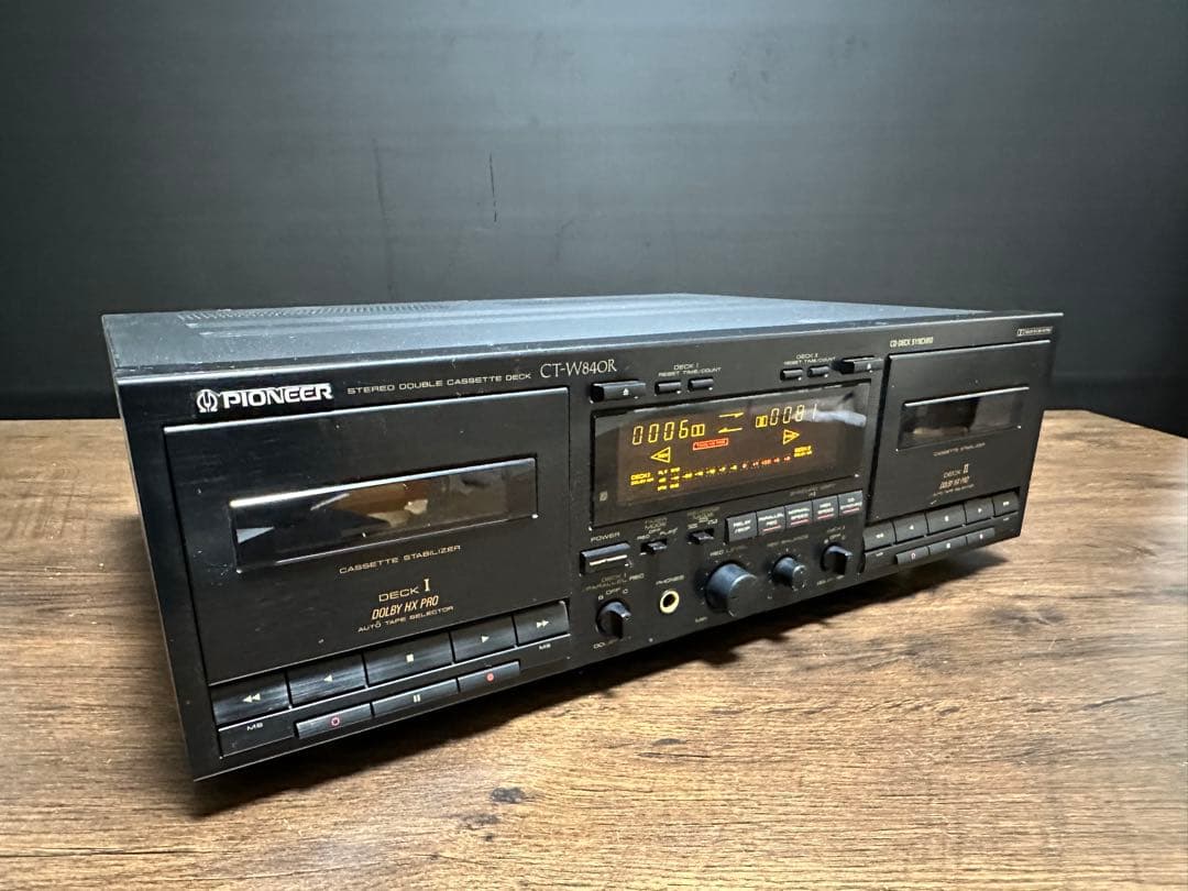Pioneer パイオニアCTーW840R 動作品