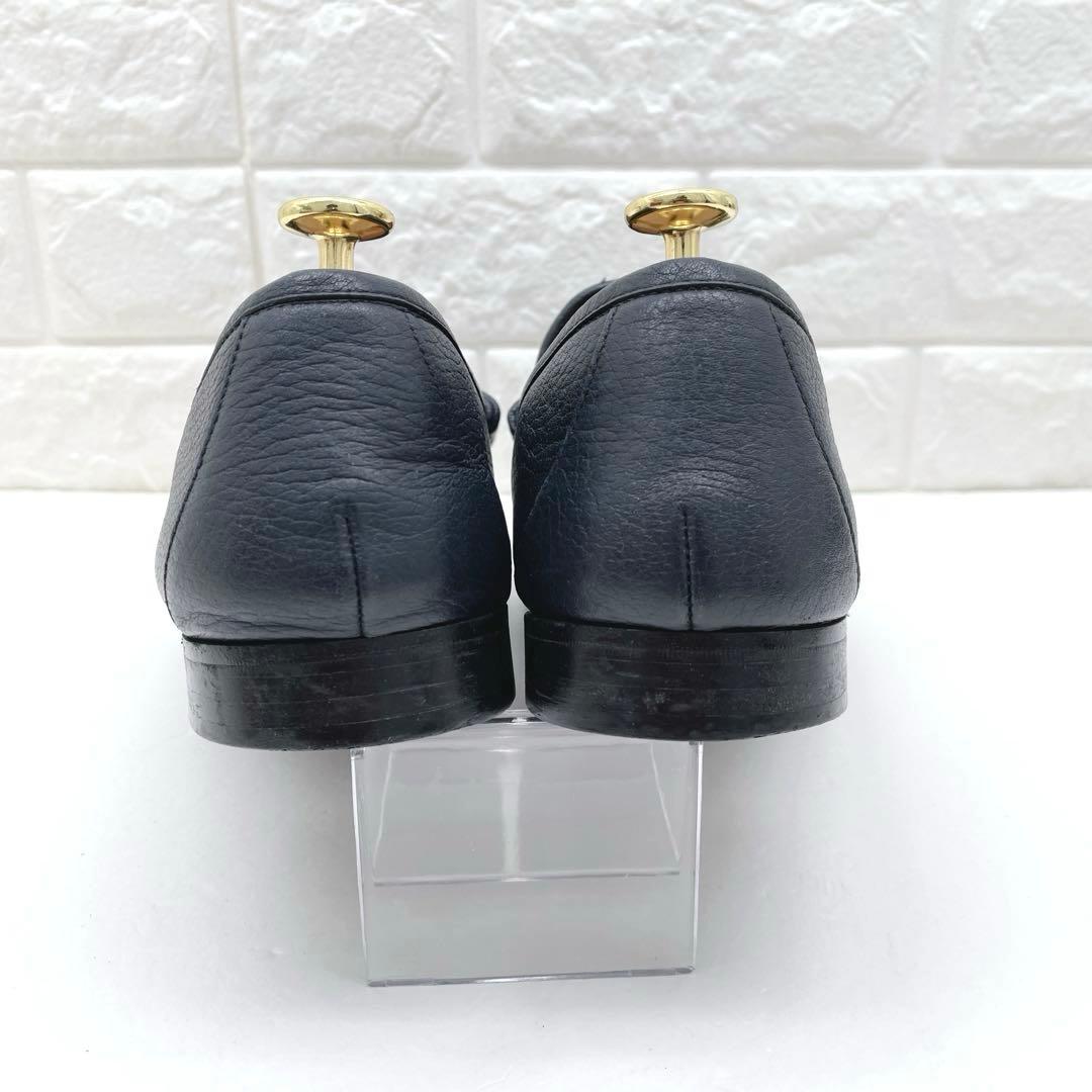 GUCCI グッチ ホースビット ローファー ネイビー レザー 28.5cm