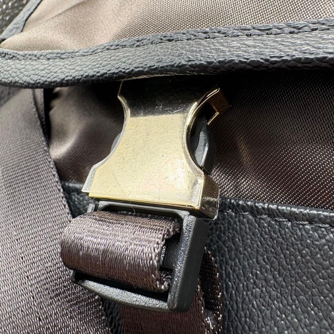 希少　PORTER ポーター　サックスバー ショルダーバッグ ナイロン　ブラック