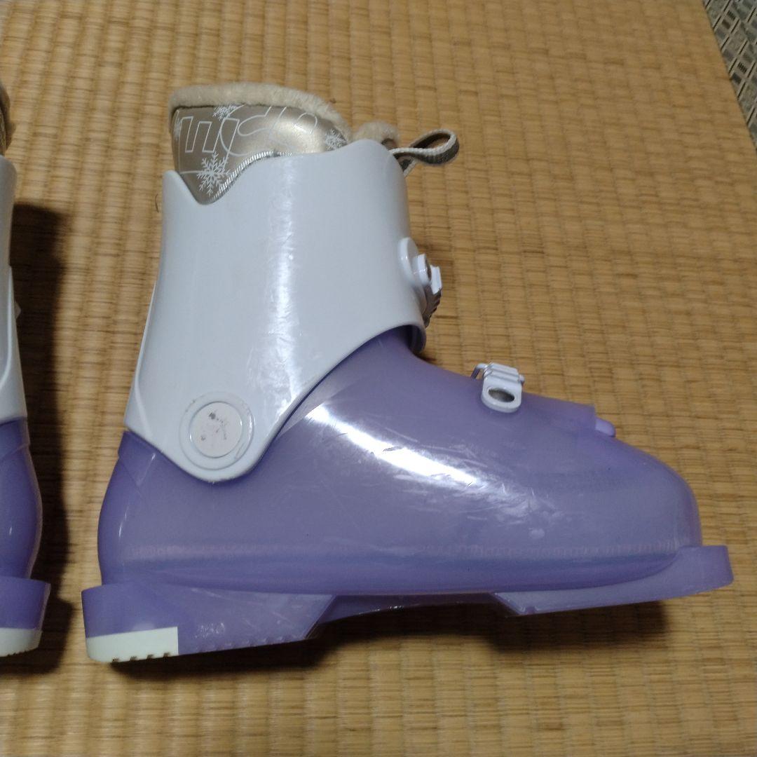 STREULE キッズ スキー板・ビンディング・ブーツ セット　中古品