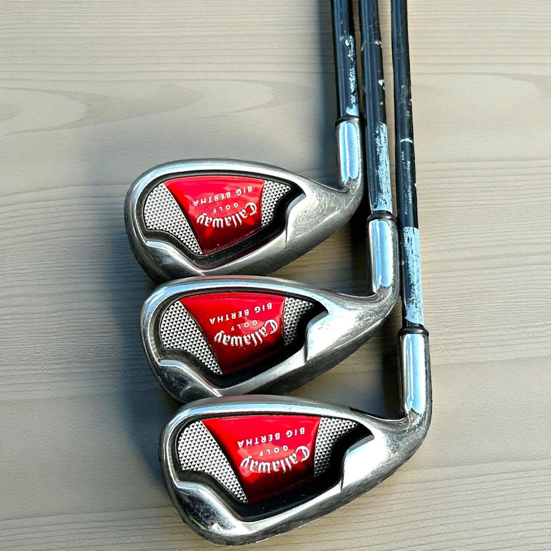 希少❣️レフティ❣️Callaway BIG BERTHA アイアン 6本セット