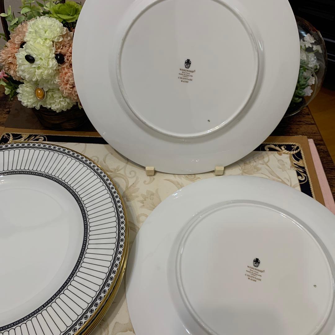 ウェッジウッド コロネード　ユーランダー　27cmディナープレート　大皿6枚