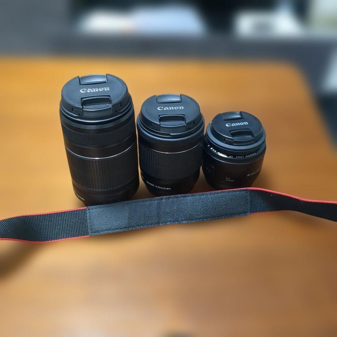 Canon EOS kiss X7 ダブルズームレンズキット（単焦点レンズ付）