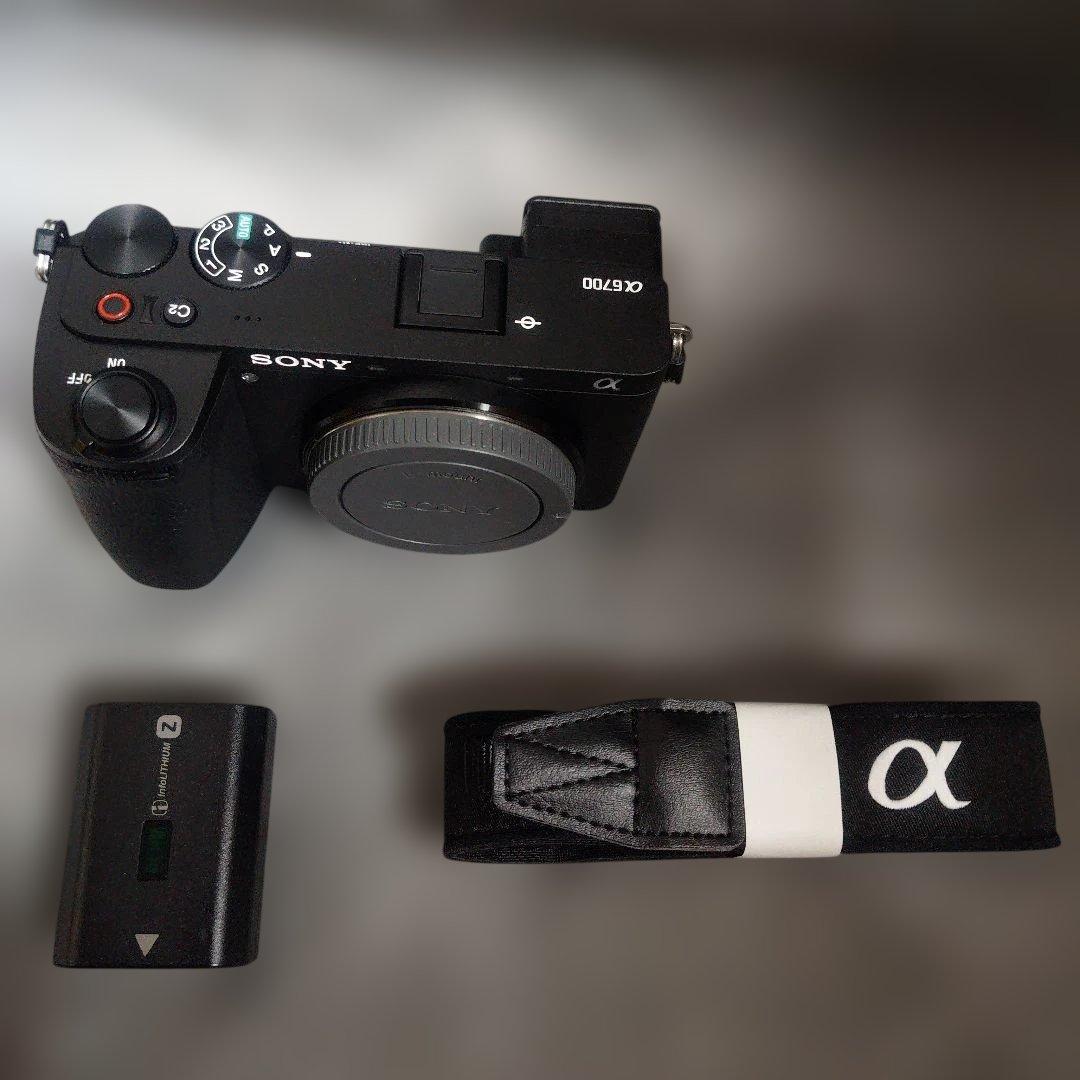 SONY　α6700　ショット数520　ILCE-6700ミラーレス　ボディ