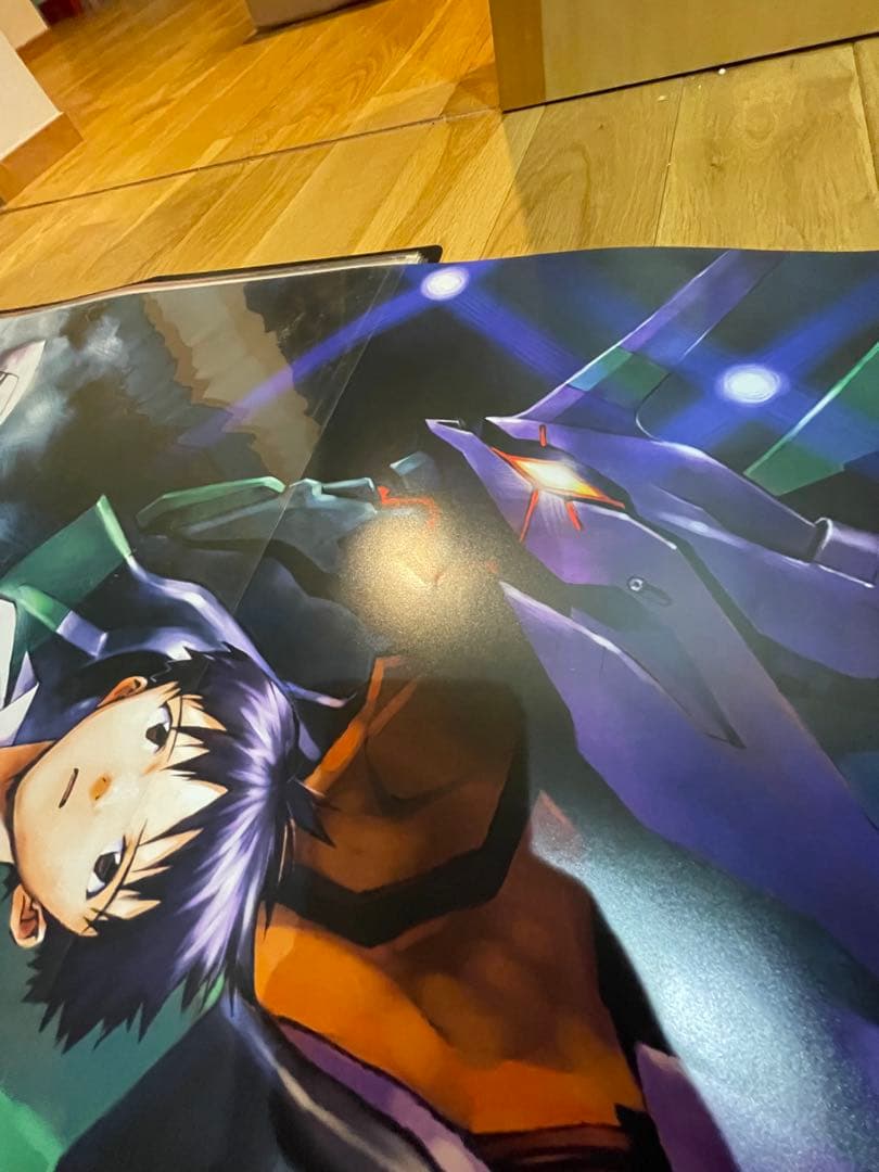 【B2ポスター】 新世紀エヴァンゲリオン　DVD BOX購入特典