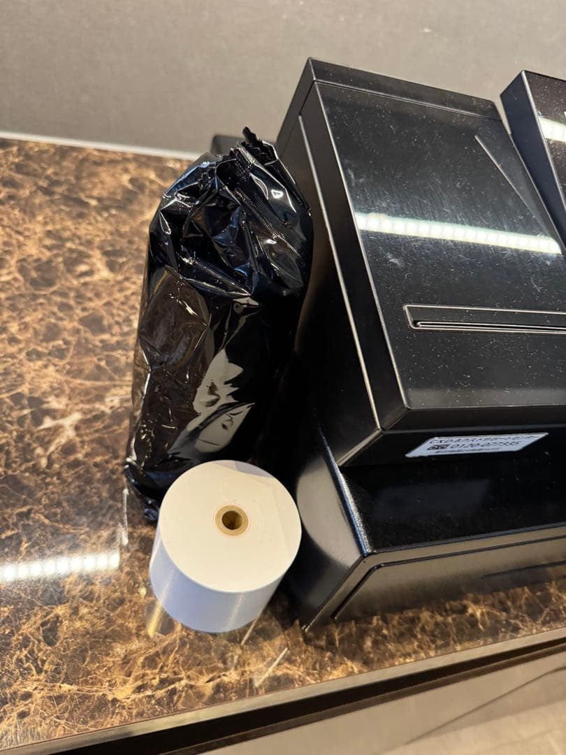 人気の黒　Androidカシオv-r200インボイスレジスター