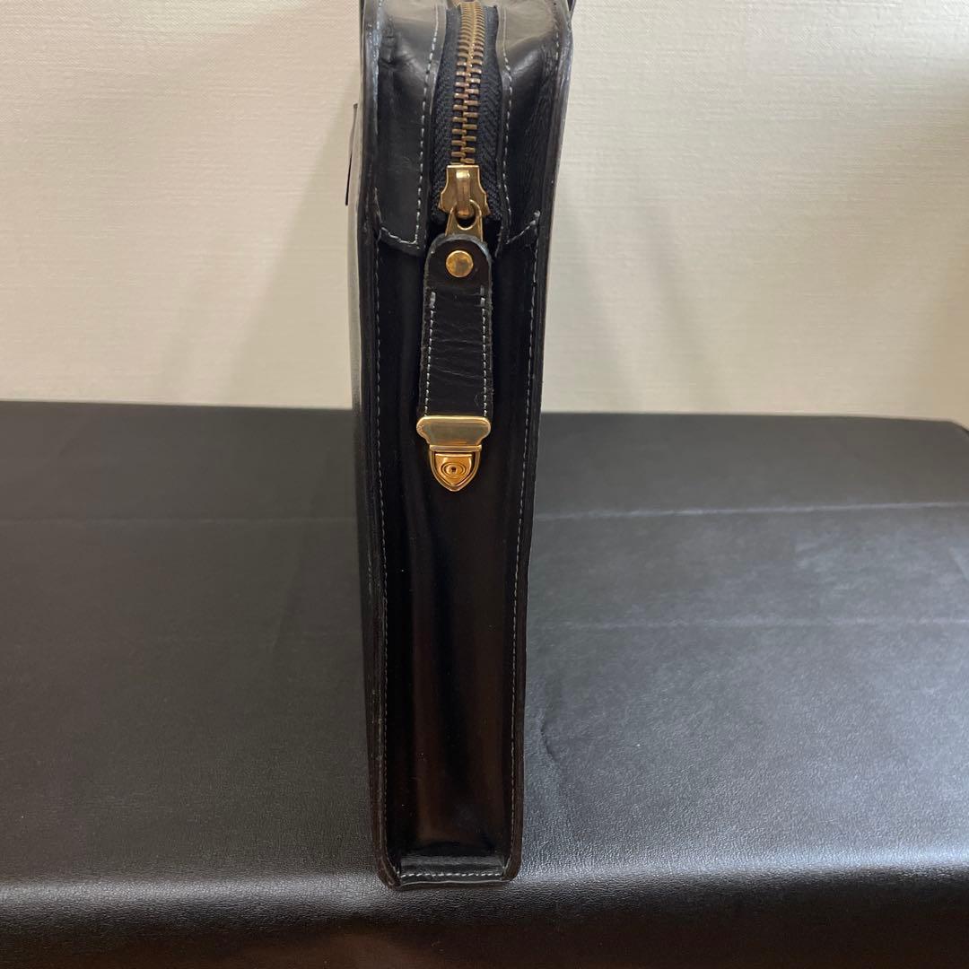 ★SOMES 　SADDLE ソメスサドル 　レザー ビジネスバッグ 黒