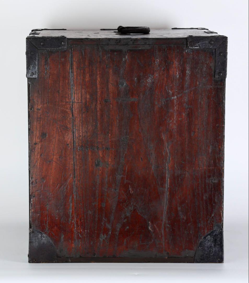 船箪笥 鉄金具 小箪笥 銭箱 民藝 古民具 時代家具 骨董品 和箪笥 船金庫