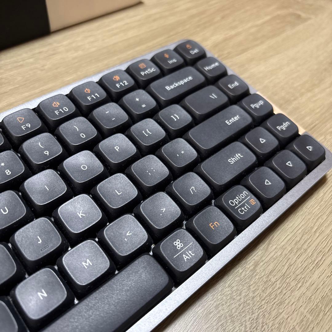Lofree FLOW メカニカルキーボード US配列 ブラック ワイヤレス