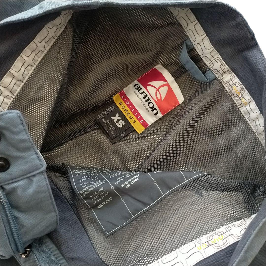 【高機能】US BURTON スノーウェア スノーボード ライトブルー XS