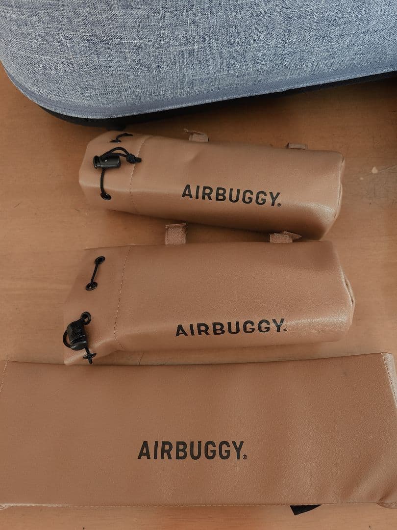 AIRBUGGY　DOME3 ラージ ペットカート メランジデニム