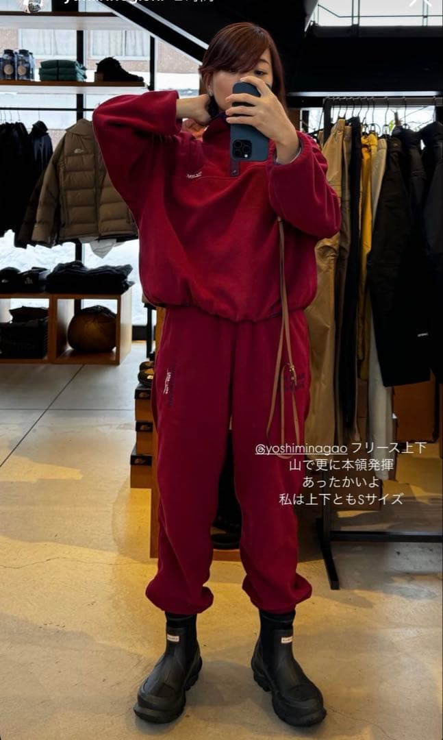 4seasons_tokyo 2025フリースセットyoshiminagao