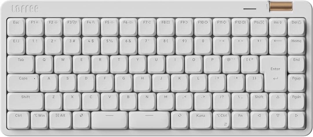 LOFREE flow lite jis配列 ホワイト 白