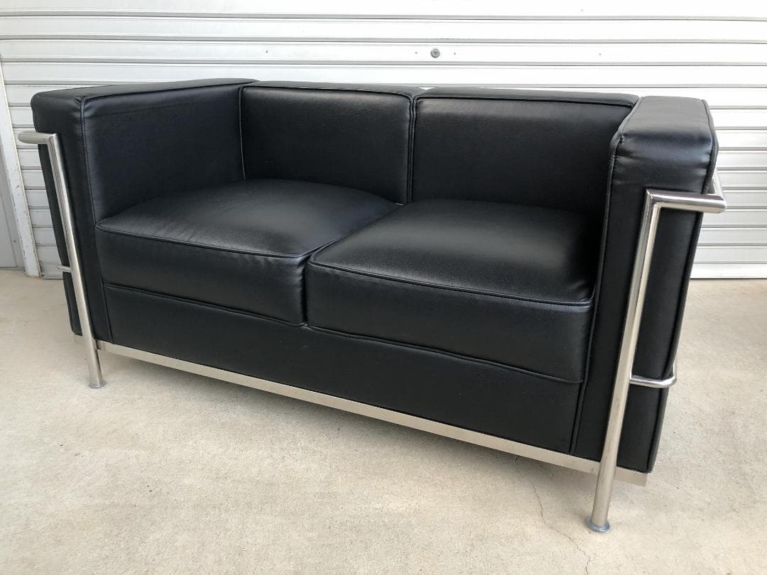 ル・コルビジェ リプロダクト LC2 ２人掛けソファ ２シーター