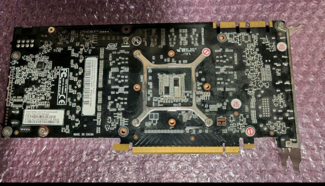 PALIT GTX 1070ti DUAL 8G 動作確認済み ①