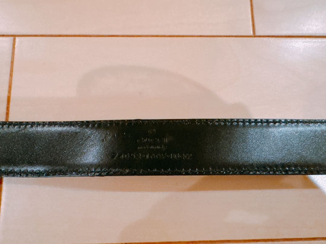 ★GUCCI グッチ GGロゴ レザーベルト ブラック★