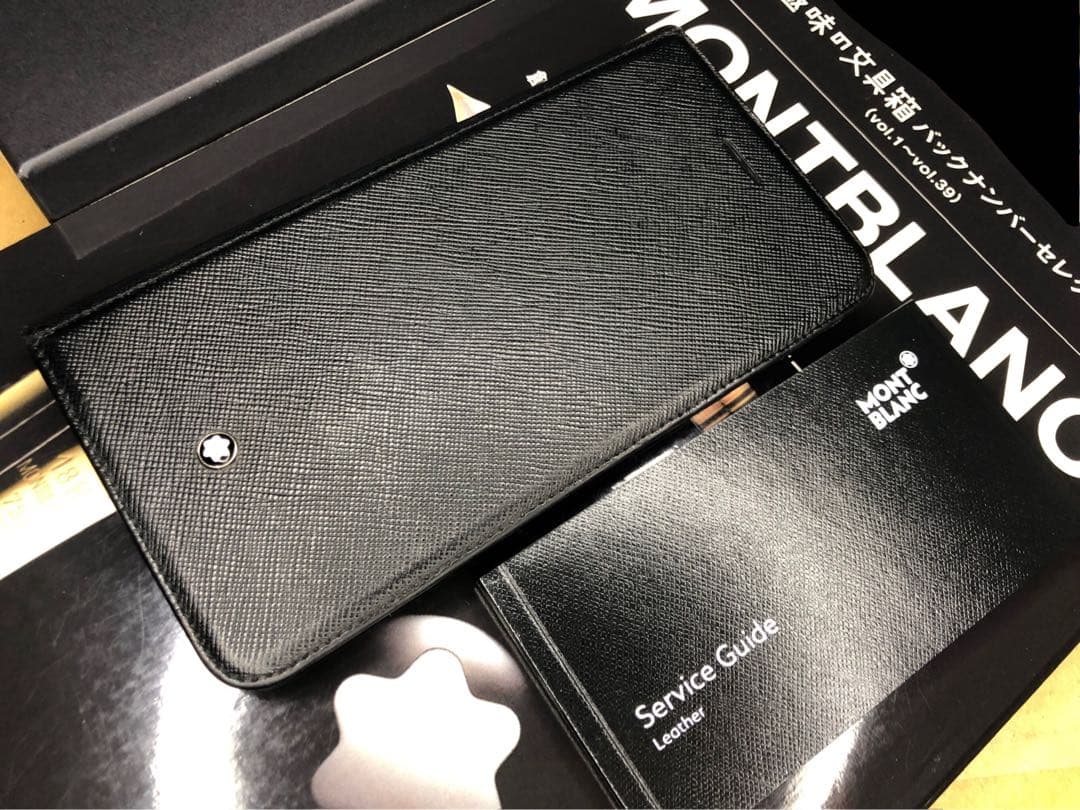 モンブラン　★稀少完売入手困難品！★iPhone7・8plus用本革スマホケース