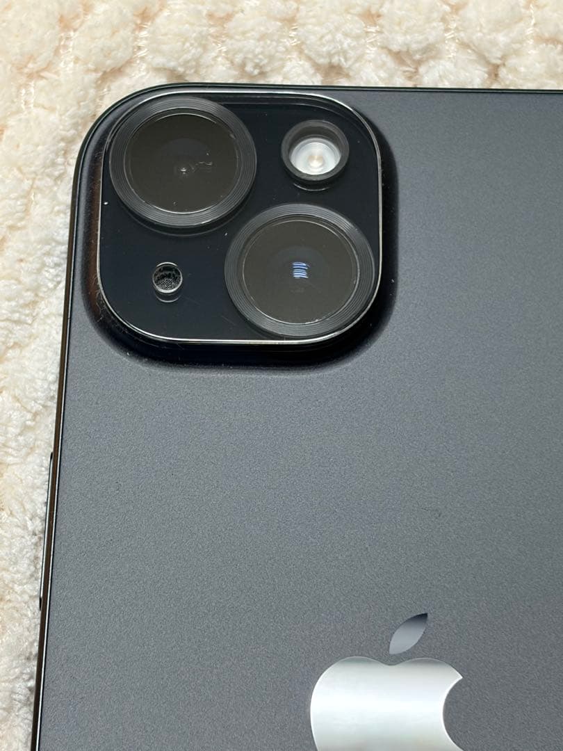 【美品】iPhone15 128GB SIMフリー ブラック 90% 付属品付