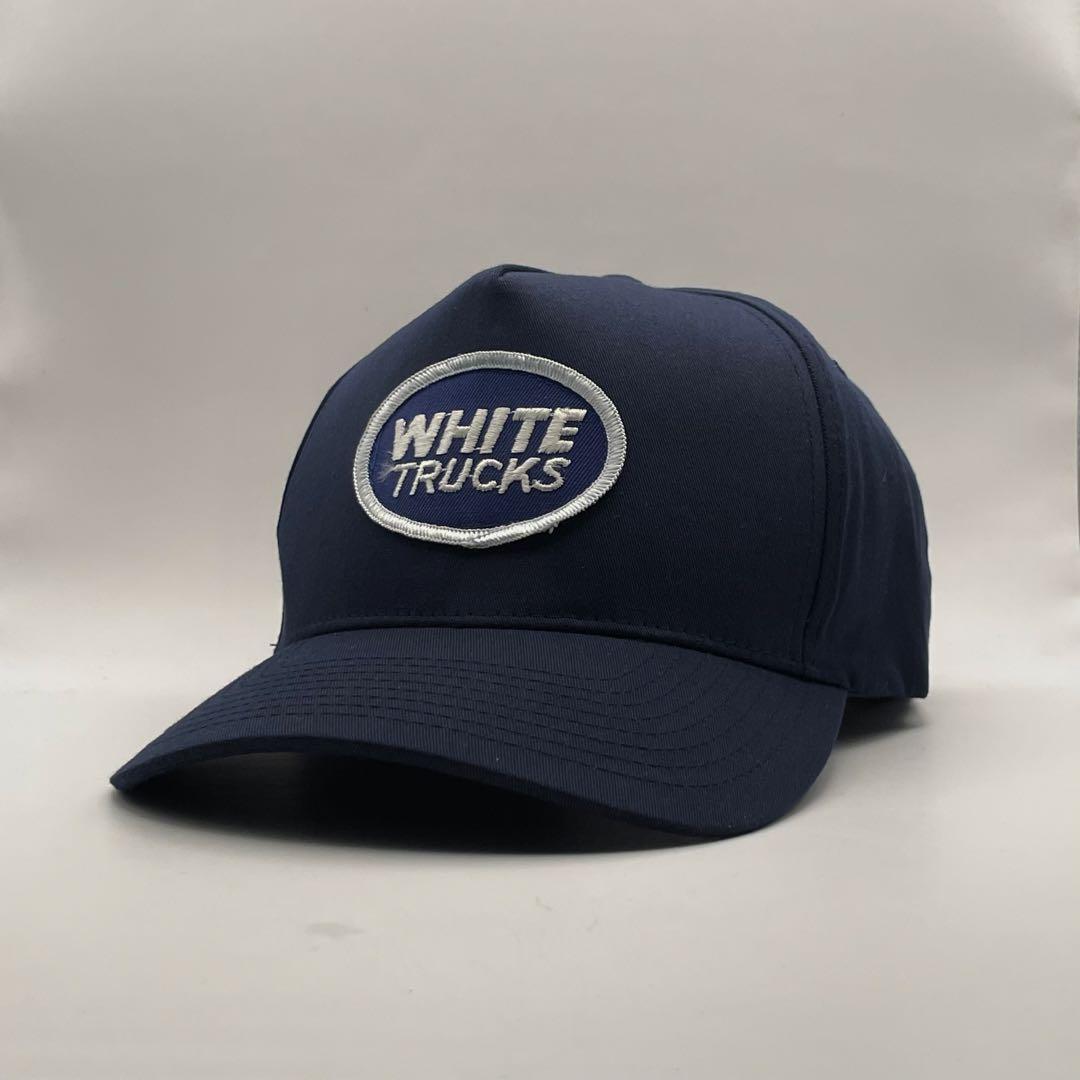 【ビンテージ】トラッカーキャップ　70'sWHITE