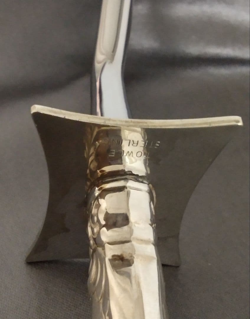 【純銀ハンドル】 カービングナイフ&フォーク