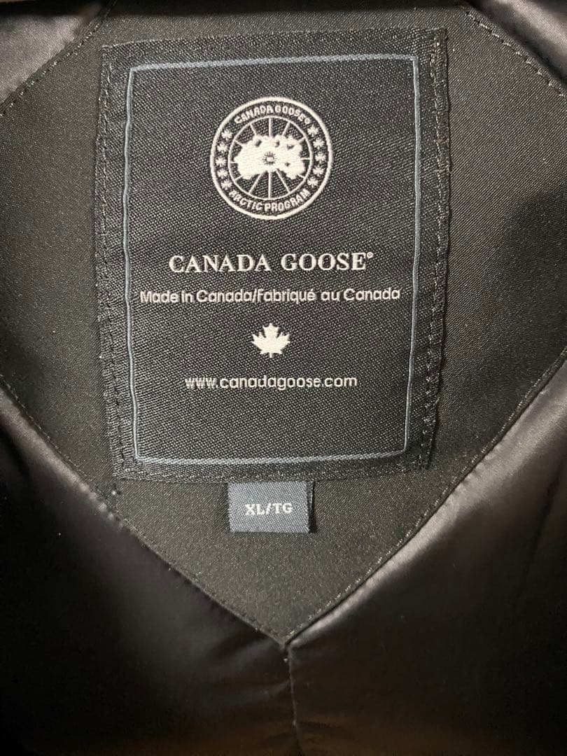 【XL】カナダグース シャトー ブラックレーベル　  