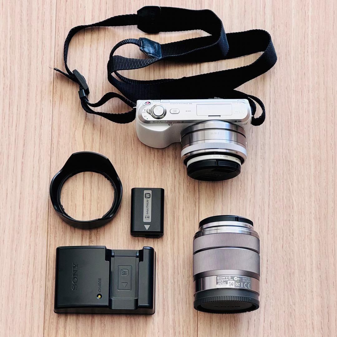 SONY α NEX-C3D ダブルレンズキット（ボディ シルバー）