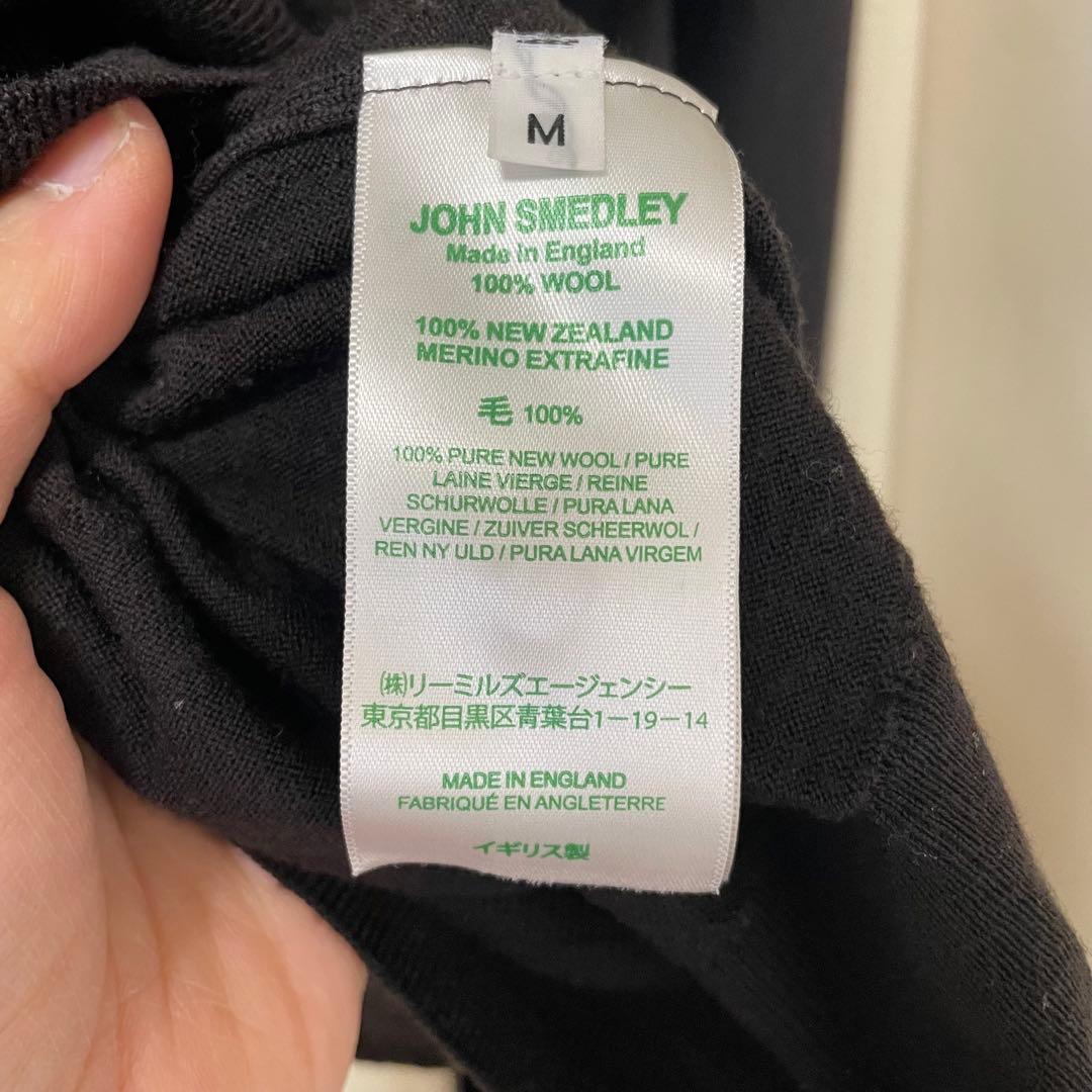 KAPTAIN SUNSHINE×JOHN SMEDLEY ウールニットポロ