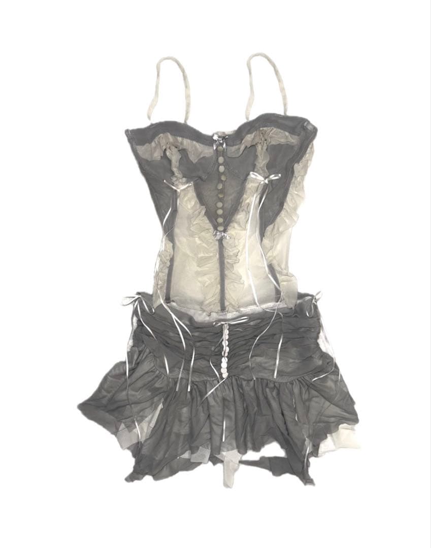 00s キャミソール スカート セット フェアリーグランジ suzen レース