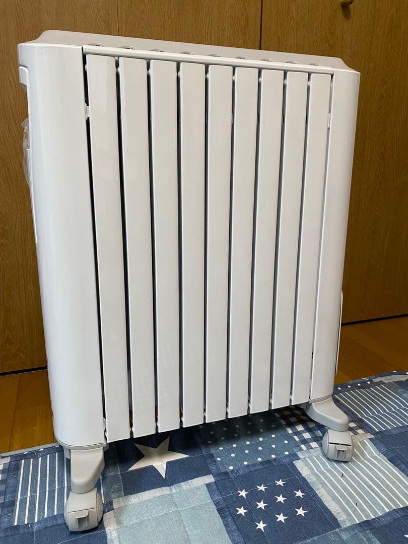 オイルヒーター ホイール付き ホワイト