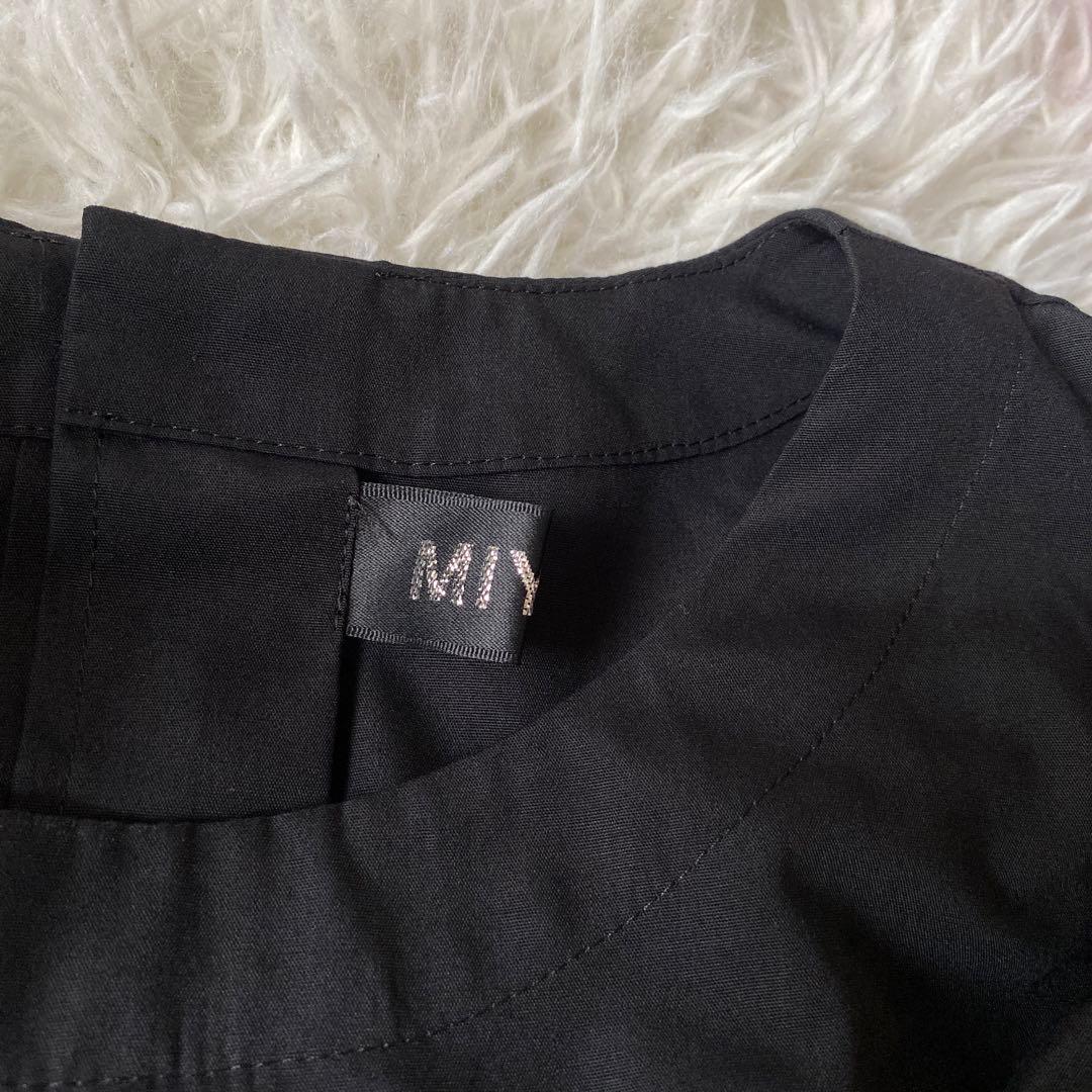 Ray BEAMS 【別注】MIYAO / フリル ブラウス　黒