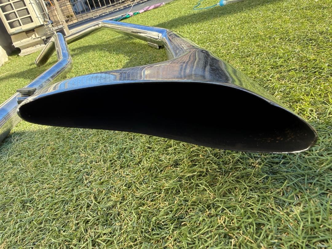 Evo マフラー 1985年式 に付けていたフィッシュテールマフラーになります。