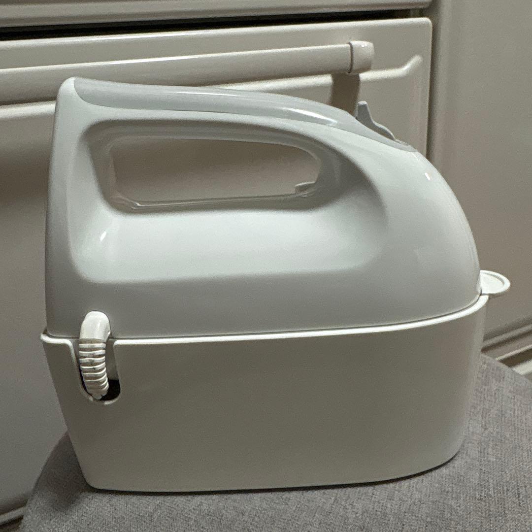 パナソニック ハンドミキサー 速度3段切り替え機能搭載 ホワイト MK-H4