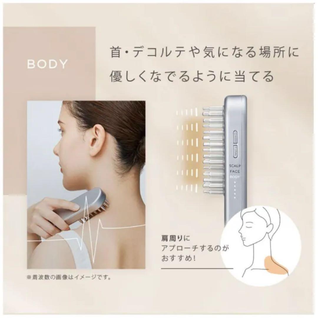 SALONIAサロニアEMSリフトブラシ SAL22206SL EMS美顔器