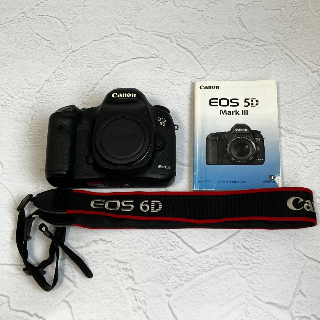 【良品】Canon EOS 5D Mark III ボディ(バッテリー付)