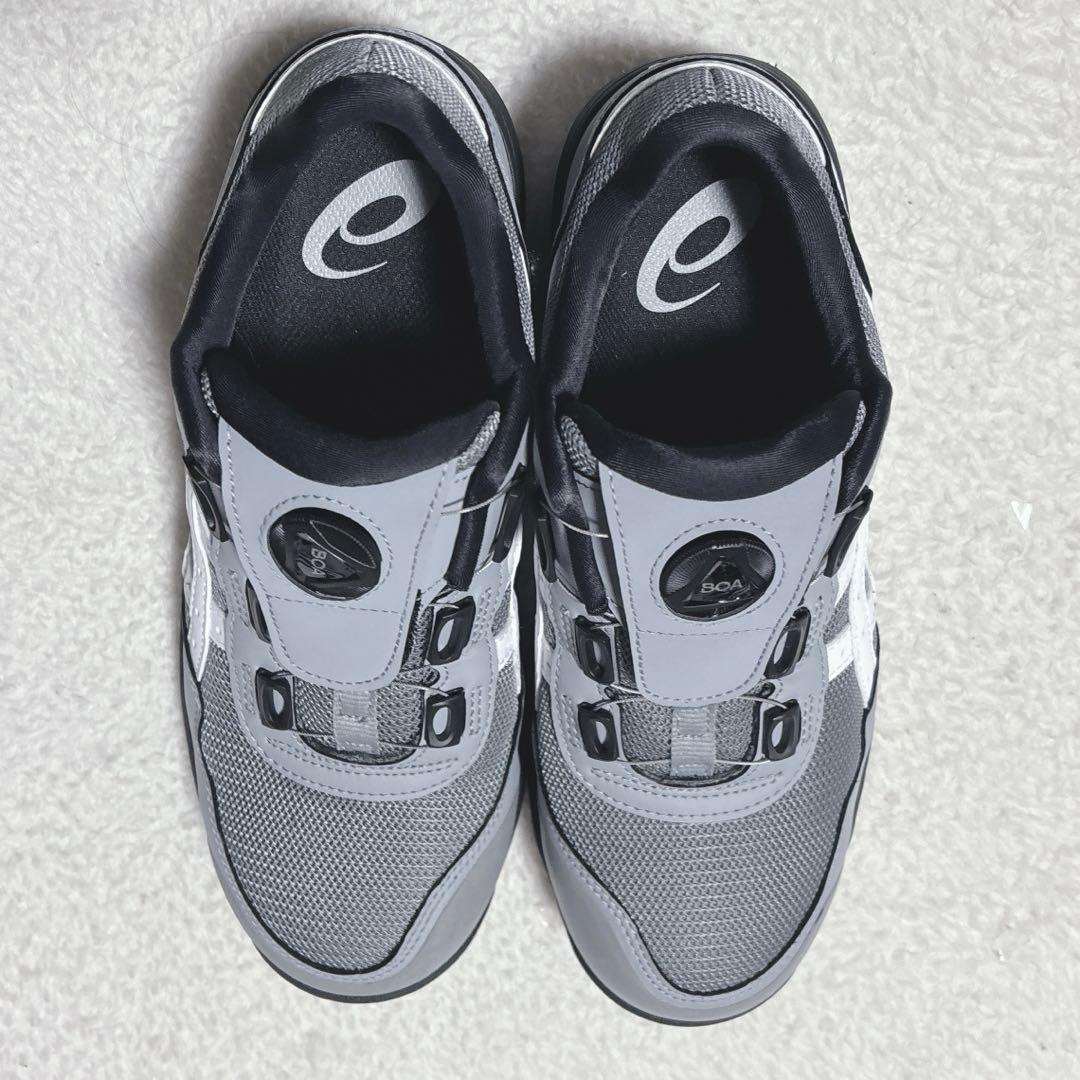 【美品】asics アシックス　安全靴　ウィンジョブ　CP209 BOA 25