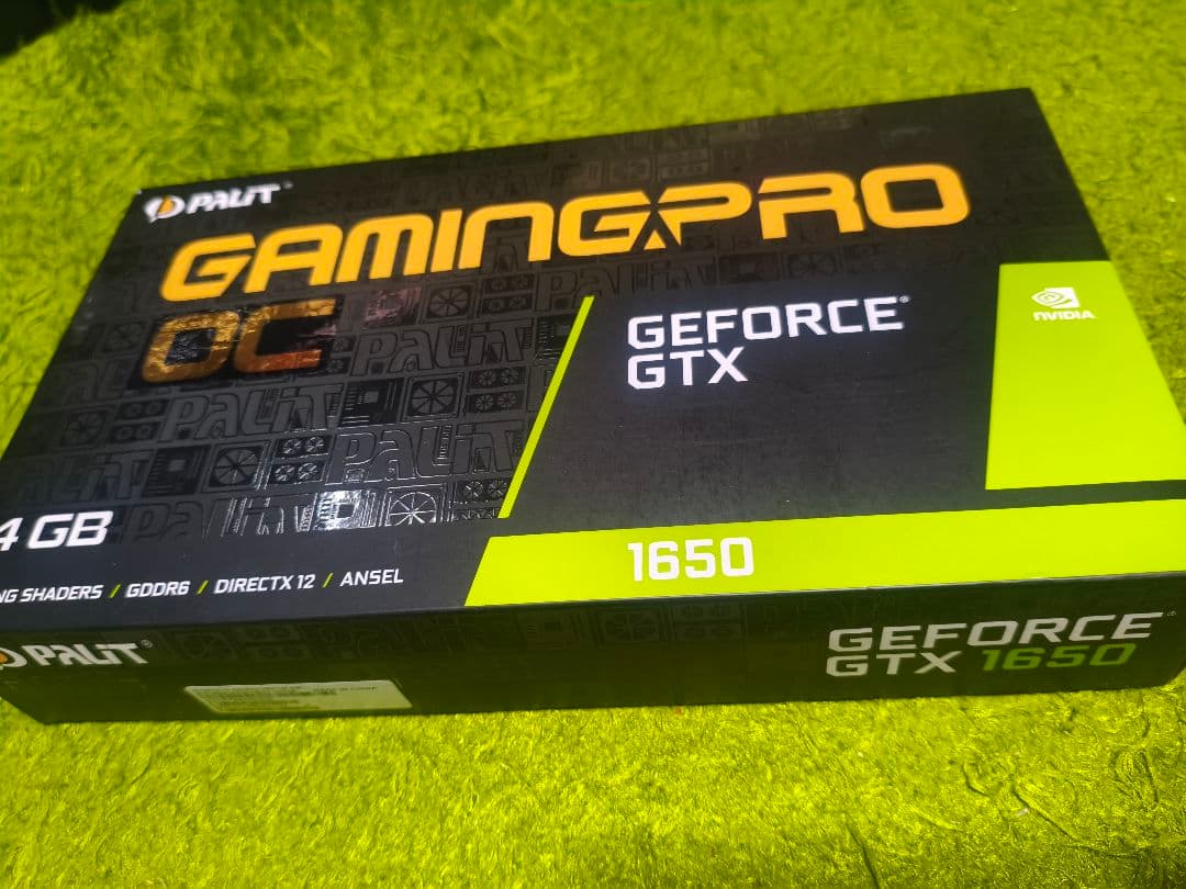 グラフィックボード・グラボ・ビデオカード Palit GamingPro OC GeForce GTX 1650 4GB