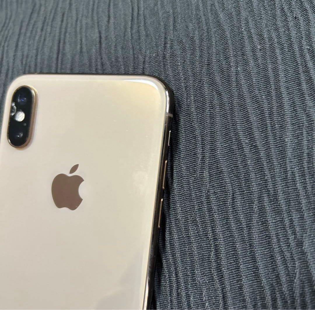 八　ジャンク品　iPhone Xs 256GB ゴールド　SIMフリー
