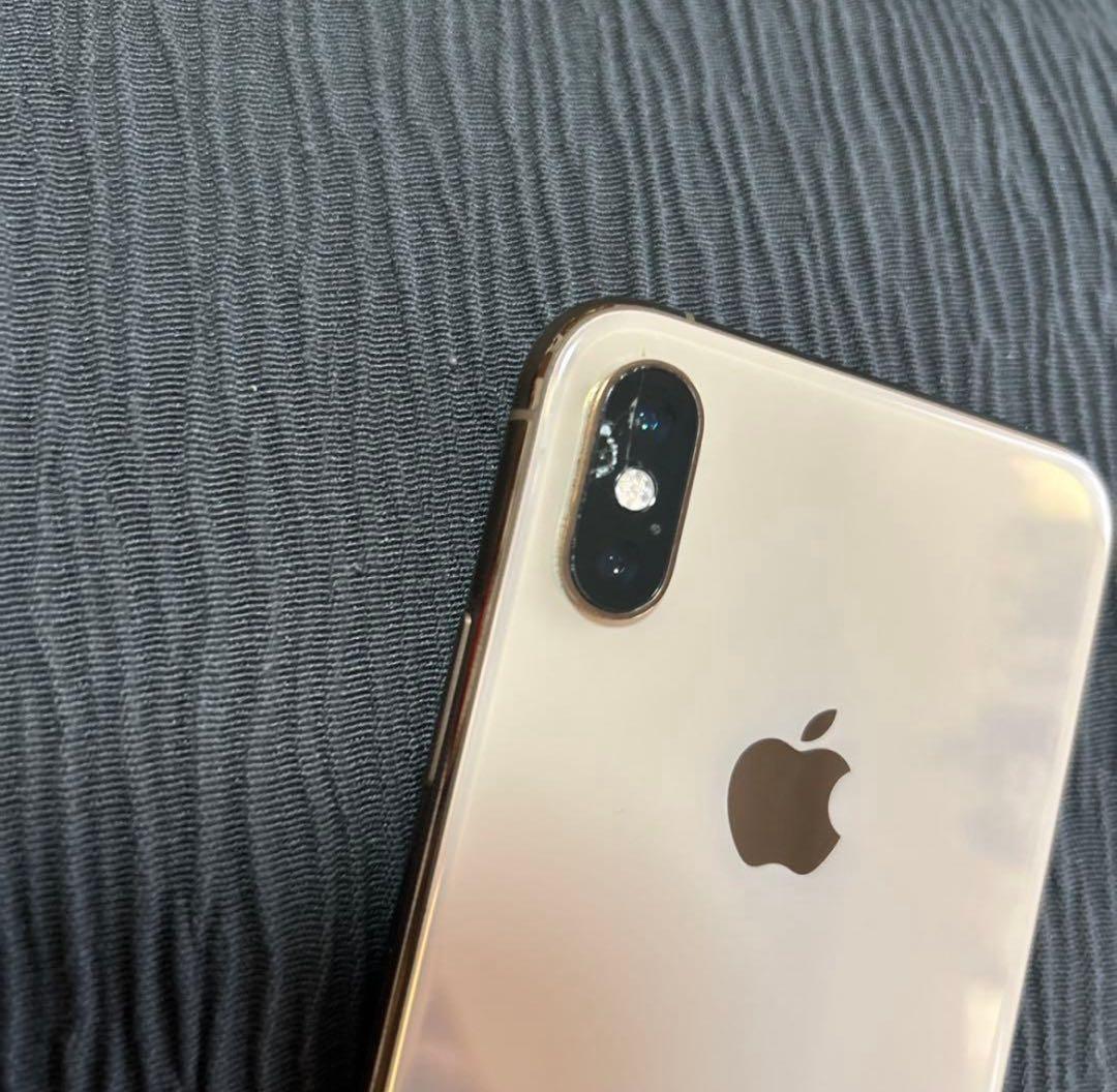 八　ジャンク品　iPhone Xs 256GB ゴールド　SIMフリー