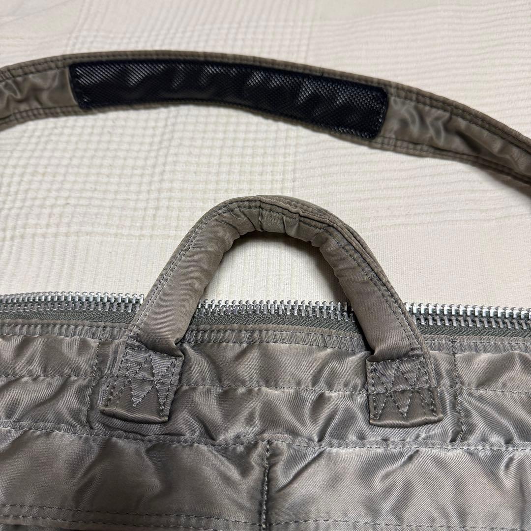 良品 PORTER タンカー ヘルメットバッグ シルバー L